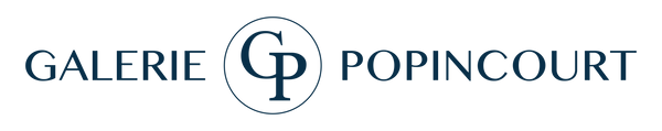 Logo GALERIE POPINCOURT - blue - Fine Arts, Midcentury objects and Antique